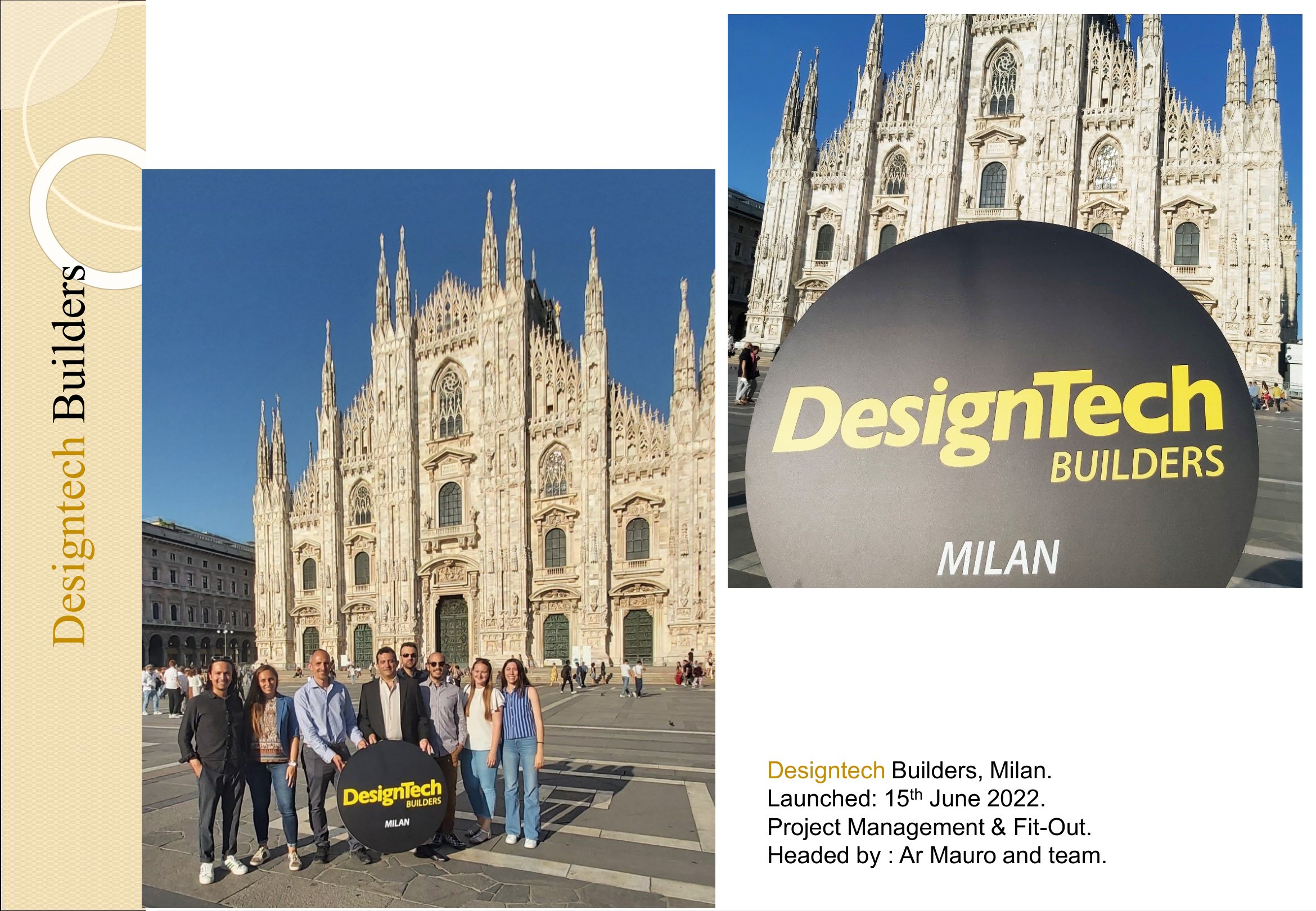 DesignTech Builders Global Launches project by DesignTech Solutions